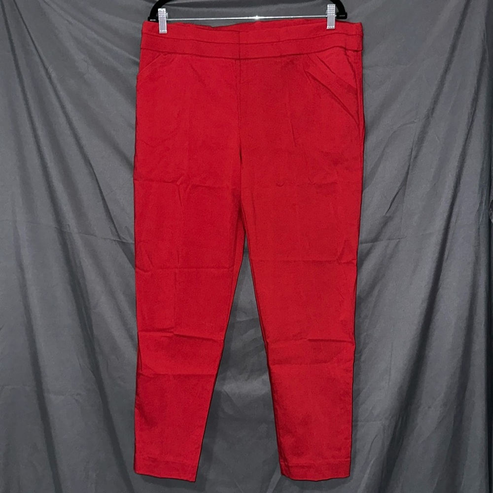 Brand new red stretch pants